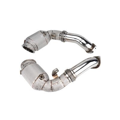  BMW X5M E70 X6M E71 Exhaust downpipe catalytic converter