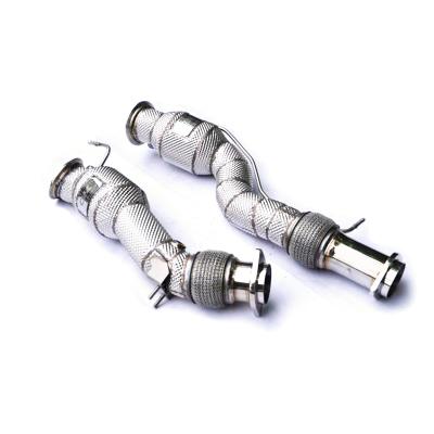 BMW X3M F97 X4M F98 3.0T 100/200/300 Cells Catted Headers  High Flow Catalytic Converter Downpipe