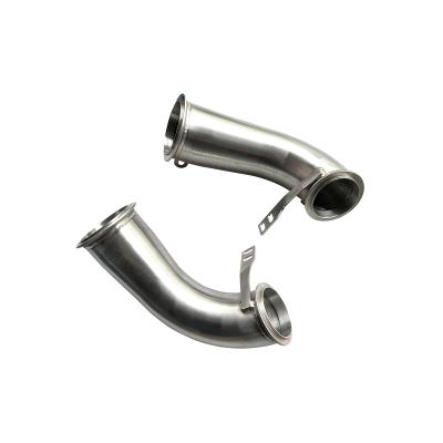 2017-2023 BMW m5 F90 S63 V8 4.4T DOWNPIPE without cat High Performance 304 Stainless Steel 