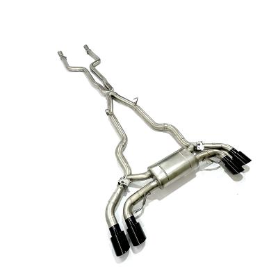 ​2019-2023 Bmw G14 G15 G16 m850i V8 4.4T SS304 valve exhaust 