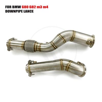 2021+ Bmw g80 g82 m3 m4 s58 3.0T ss304 single midpipe