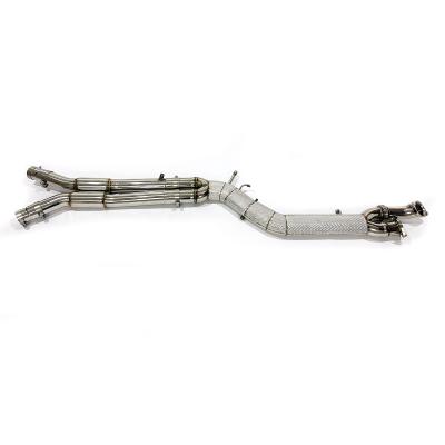 2022+ BMW G01 G02 X3M X4M S58 3.0T Equal-length 4 inches midpipe 