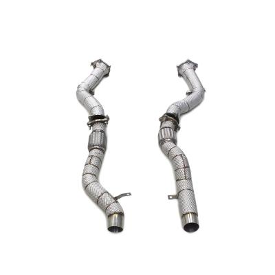 2006-2010 Porsche cayenne 957 3.6L 4.8L 4.8T High Performance 304 Stainless Steel downpipe 