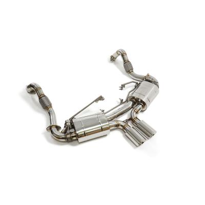 2008-2012 Porsche Cayman Boxster 987.2 2.9L 3.4L Stainless Steel 304 exhaust Catback 