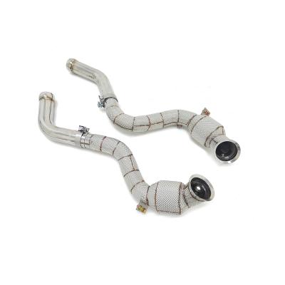 2015-2019 Benz w205 c63 4.0T heat shield downpipe