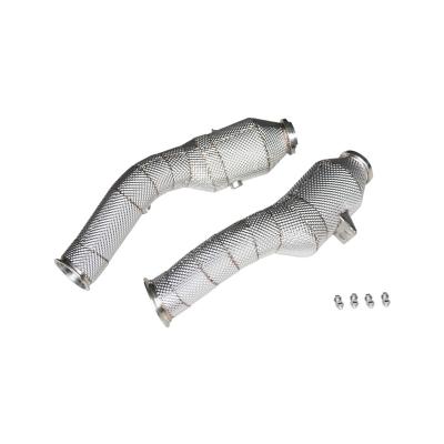 2017+ Benz AMG GLC43 3.0T heat shield downpipe