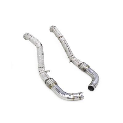 2020+ Bentley Flying Spur W12 6.0T Stainless Steel downpipe heat shield