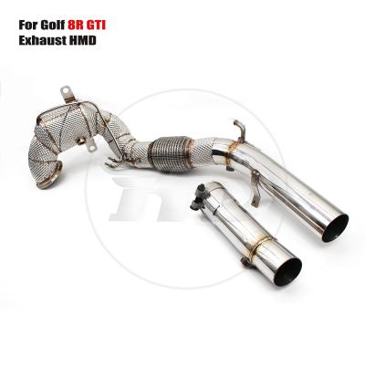 2020+ Golf 8R 1.4T heat shield downpipe