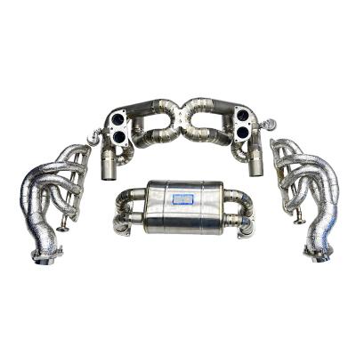 2009+ Ferrari F430 SC 4.3L Titanium alloy Racing Car Catback Muffler Pipe with manifold