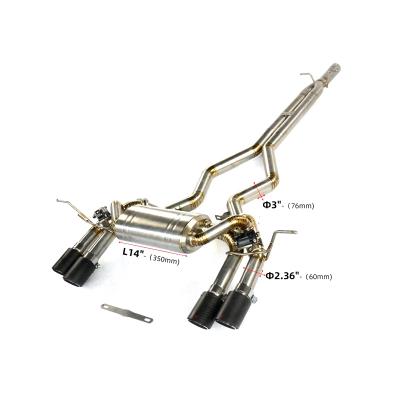 2020+ Land Rover Defender L6 3.0T titanium exhaust catback